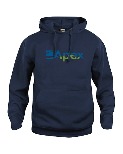 Clique Unisex Stockholm Pullover Hoodie w/Full Front Logo image thumbnail