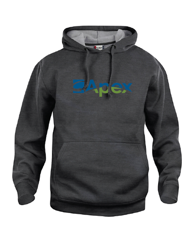 Clique Unisex Stockholm Pullover Hoodie w/Full Front Logo image thumbnail