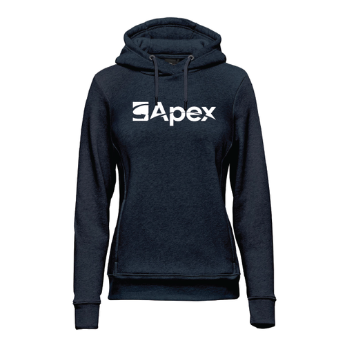 Women's Monashee Fleece Pullover Hoody Navy w/Full Front Logo image thumbnail