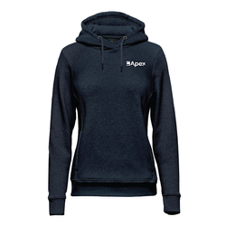 Image of Women's Monashee Fleece Pullover Hoody Navy w/Embroidered Logo