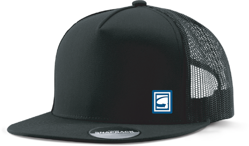 Traditional 5-panel Pro Trucker Cap - Black image thumbnail