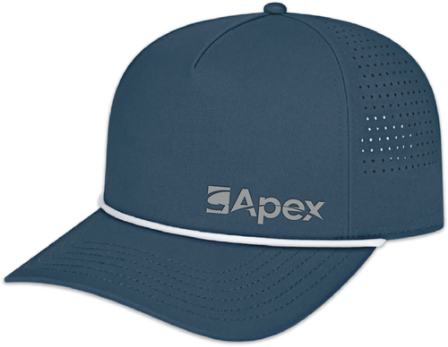Summit Perforated Cap with Rope - Navy image thumbnail