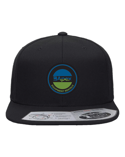 Flexfit 110 Snapback Cap - Black image thumbnail