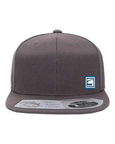 Flexfit 110 Snapback Cap - Dark Grey image thumbnail