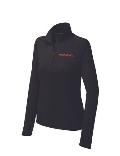 Sport-Tek® Ladies Sport-Wick® Stretch 1/4-Zip Pullover LST850 image thumbnail