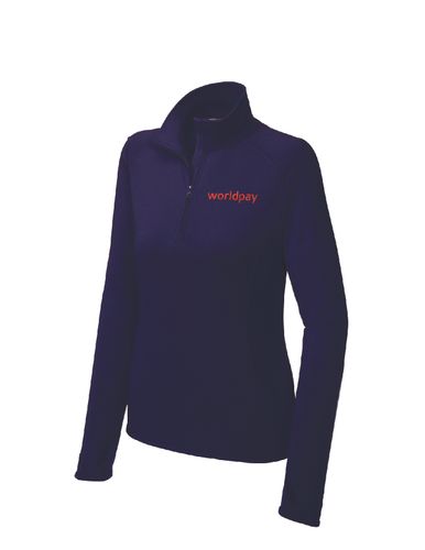 Sport-Tek® Ladies Sport-Wick® Stretch 1/4-Zip Pullover LST850 image thumbnail
