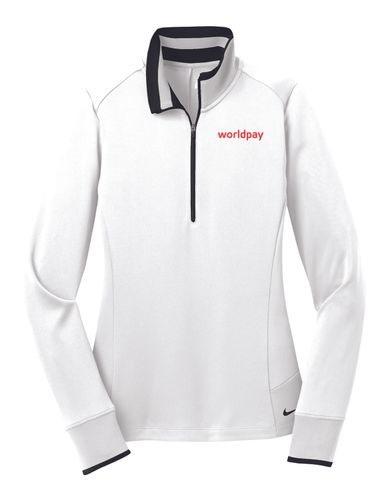 Image of Nike Ladies Dri-FIT 1/2-Zip Cover-Up. 578674