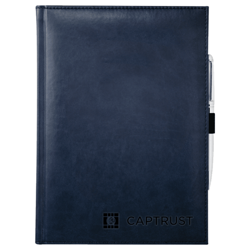 7"x10" FSC Pedova™ Large Bound JournalBook® - Navy image thumbnail