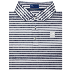 Image of STITCH Men's Polo  Damon Stripe Navy