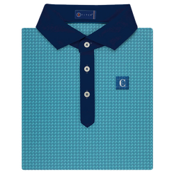 Image of STITCH Men's Polo Everglade Key Caribbean Blues