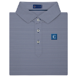 Image of STITCH Men's Polo Atlantic Stripe Navy