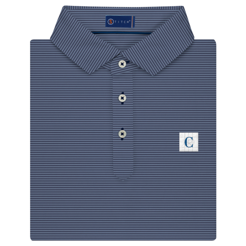 Stitch Men’s Atlantic Stripe Polo in Moonlight image thumbnail