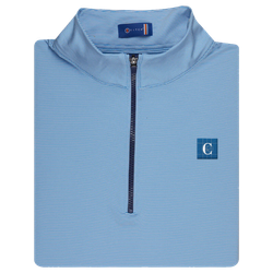 Image of Stitch Men's Scout 1/4 Zip in Blue Orchid