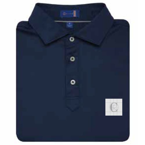 STITCH Men's Polo Solid Pique Midnight image thumbnail