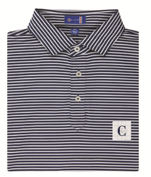 Image of STITCH Men's Victory Stripe Polo Midnight