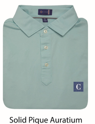 Image of STITCH Solid Pique Men's Polo - Auratium