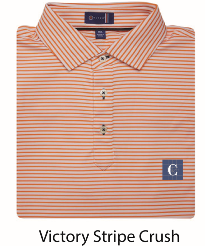 STITCH Victory Stripe Men's Polo - Crush primary image