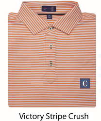 Image of STITCH Victory Stripe Men's Polo - Crush