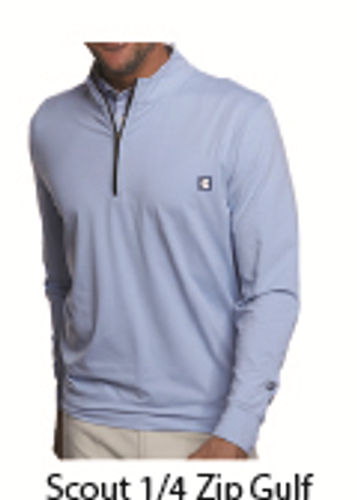 STITCH Scout Quarter Zip - Gulf image thumbnail