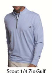 Image of STITCH Scout Quarter Zip - Gulf