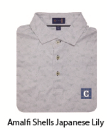 Image of STITCH Amalfi Shells Men's Polo