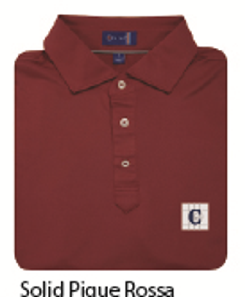 STITCH Solid Pique Men's Polo - Rossa primary image