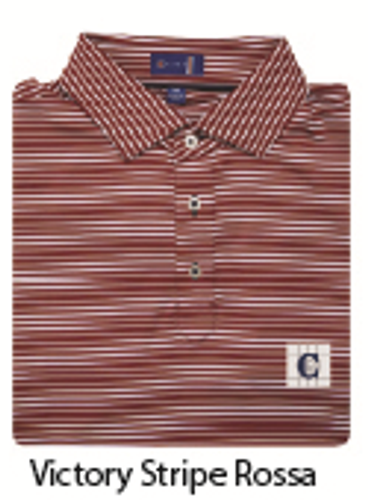 STITCH Victory Stripe Men's Polo - Rossa image thumbnail