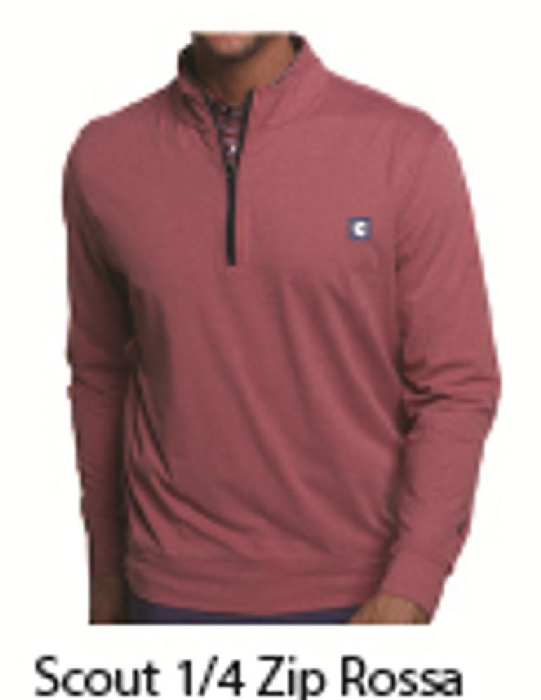 STITCH Scout Quarter Zip - Rossa primary image