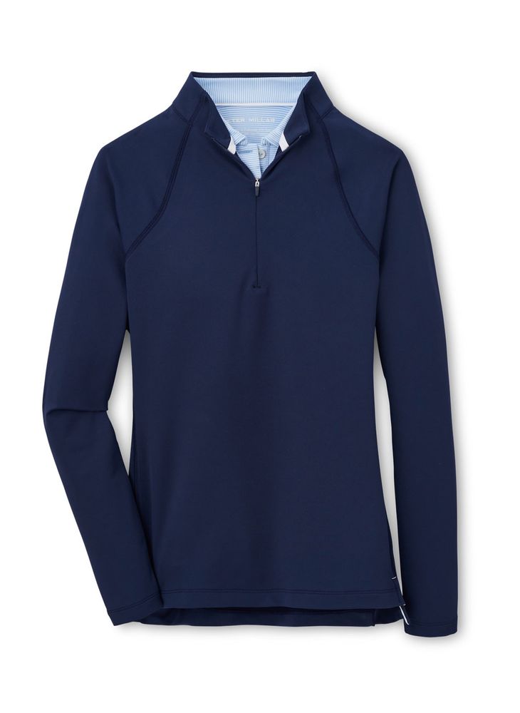 Peter Millar Women's Raglan Sleeve Perth Layer Quarter-Zip primary image