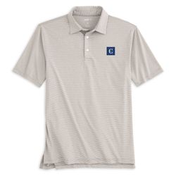 Image of Johnnie-O Lyndon Striped Jersey Performance Polo 