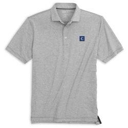 Image of Johnnie-O Lyndon Striped Jersey Performance Polo 