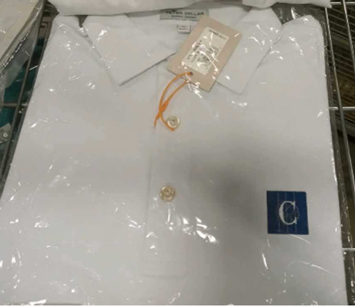 Vault Perfect Fit Short-Sleeve Polo - White image thumbnail