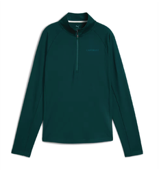 Image of Puma Women's Pure 2.0 Quarter Zip Pullover Myrtle Green
