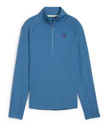 Image of Puma Women's Pure 2.0 Quarter Zip Pullover Blue Horizon