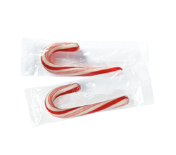 Image of Mini Candy Cane With Label