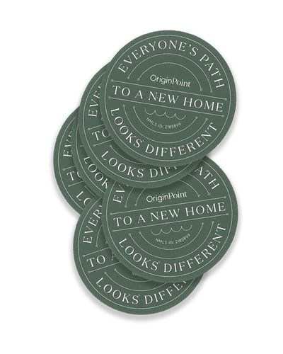3'' Circle Sticker - Sold in packs of 25 image thumbnail