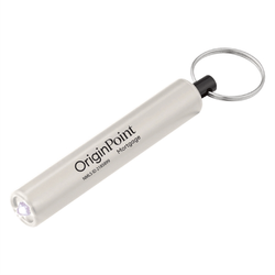 Image of Mini Cylinder LED Flashlight Key Tag
