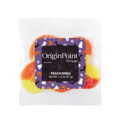 Taster Packet Peach Rings - OPM image thumbnail