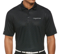 Image of Callaway Ss Micro Chev Print Polo
