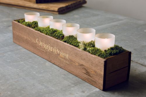 Frosted Votive Trough image thumbnail