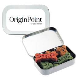 Image of Dog Bones in Large Tin