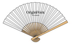 Image of Bamboo Folding Handheld Fan