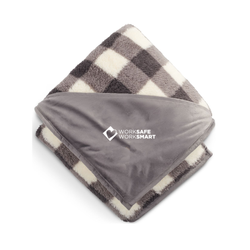 Image of Field & Co.® Double Sided Plaid Sherpa Blanket