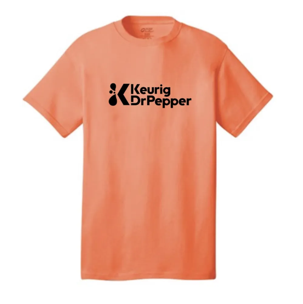 1 Poker Chip- Neon Orange T-shirt primary image