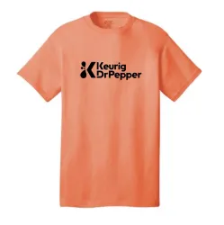 Image of 1 Poker Chip- Neon Orange T-shirt