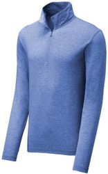 Image of Tri-Blend Wicking 1/4-Zip Pullover