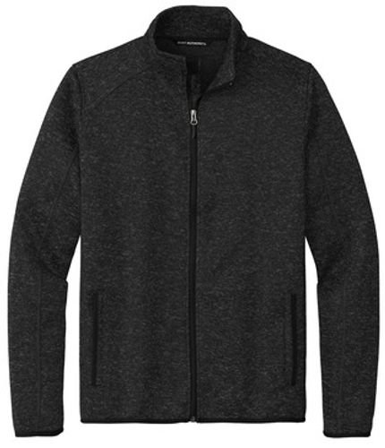 Black Sweater Fleece Jacket image thumbnail