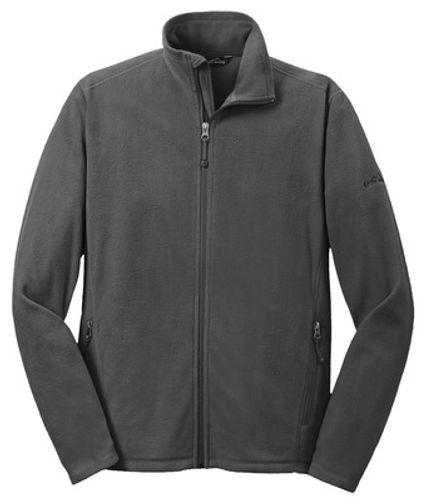 Grey Full-Zip Microfleece Jacket image thumbnail