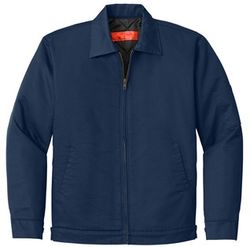 Image of Navy Slash Pocket Jacket