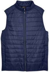 Image of Navy Packable Puffer Vest